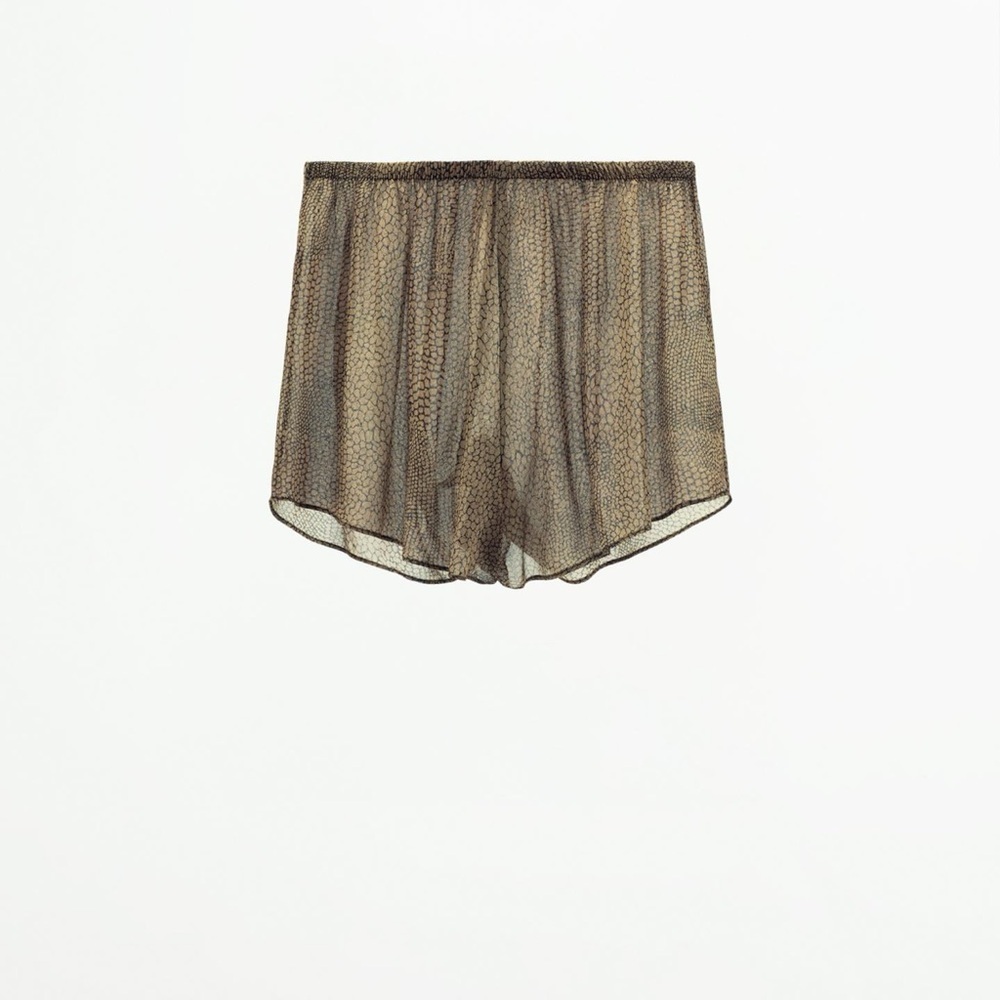 ZARA ANIMAL PRINT SHORTS✨
